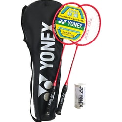 ヨドバシ.com - ヨネックス YONEX GR417WG-RED [バドラケ2本組