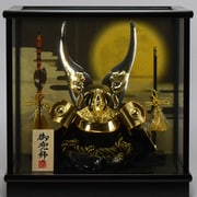 兜ケース飾り 8号ゴールド盛上貫前兜 Koei-550