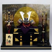 7号兜 赤紫裾濃威 飾り Koei-529108-2