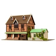 PP086 ご注文はうさぎですか？？ アニテクチャー03 甘兎庵＆シャロの家 [1/150スケール ペーパークラフト]
