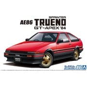059692 ザ・モデルカーシリーズ No.86 トヨタ AE86 スプリンタートレノGT-APEX ’84 [1/24スケール プラモデル]