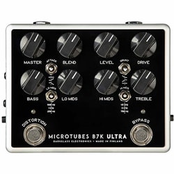 ベース用 オーバードライブ/プリアンプ AUXインプット搭載モデル Microtubes B7K UltraV2 w/AuxIn
