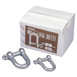 HHH NS9 ネジ シャックル シロ 9