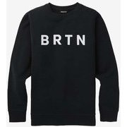 Men's BRTN Crew Sweatshirt 13717106001 True Black Mサイズ [アウトドア　カットソー]