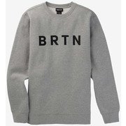 Men's BRTN Crew Sweatshirt 13717106020 Gray Heather XSサイズ [アウトドア　カットソー]