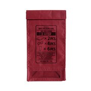 RPET PACKING BAG M/RD [RPET パッキング バッグ M レッド]