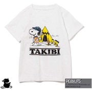 GO0102R TAKIBI SNOOPY S/S TEE WHITE L [Tシャツ Lサイズ]