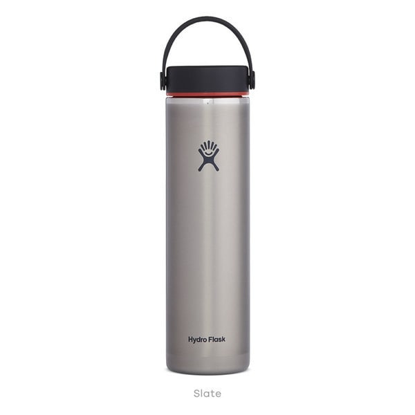 ハイドロフラスク Hydro Flask24oz Lightweight Wide Mouth 5089384 79 Slate [アウトドア マグボトル 709ml]Ω