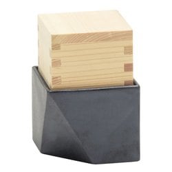 枡々冷酒器 黒マット