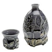 酒器セット 濃紫