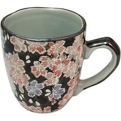 色ナデシコ マグカップ（黒）