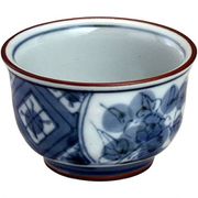 染付牡丹 さかずき