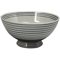 錆うずライン 軽々特大茶碗