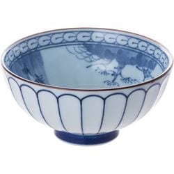 菊彫山水 茶碗（大）