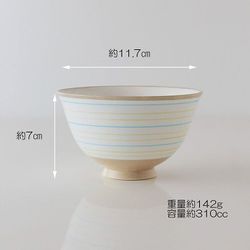 ヨドバシ.com - CtoC JAPAN 粉引ライン・ 茶碗（ブルー） 通販【全品 