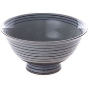 錆うずライン 茶碗（大）
