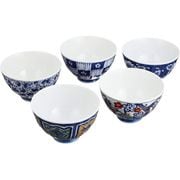 染錦絵変り 茶碗揃
