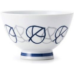 二色葉 茶碗（大）
