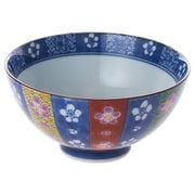 染錦十草梅 茶碗（イエロー）