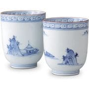 京山水絵 組湯呑み