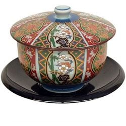 錦古伊万里 茶托付汲出
