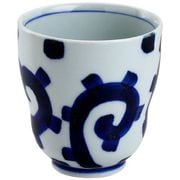 太唐草 湯呑み（青）