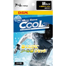 109370 [D&M クール アームスリーブ ホワイト M 109370]