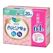 ロリエ さらピュアスリムタイプ 20cc 大容量 64枚入 [中量用 吸水ナプキン]