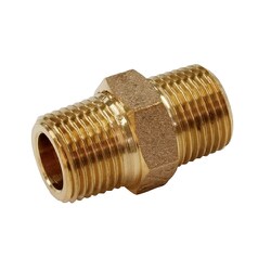 BCN20-13 [砲金六角ニップル]