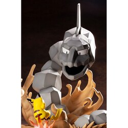 ポケモン　ARTFX J イワーク VS ピカチュウ コトブキヤ　フィギュア Amazon.co.jp: ARTFX J イワーク VS. ピカチュウ 1/8スケール