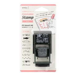 スタンプ 回転印 ネコ柄 35380006