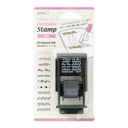 スタンプ 回転印 植物柄 35383006