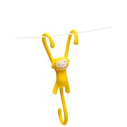 Monkey Business(モンキービジネス) ジャストハンギングモンキーフック3個セット イエロー 91358