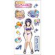 ラブライブ！虹ヶ咲学園スクールアイドル同好会 メタリックシール 水着D：朝香果林 [キャラクターグッズ]