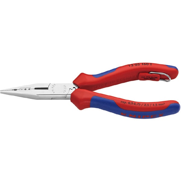 KNIPEX クニペックス1305-160TBK [電気技師用ペンチ 落下防止（BK]