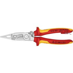 【新品】KNIPEX（クニペックス） 1396-200TBK 絶縁エレクトロプライヤー 落下防止（BK） ヨドバシ.com - KNIPEX クニペックス 1396-200TBK [絶縁