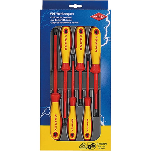 KNIPEX クニペックス002012V01 [絶縁ドライバーセット]Ω