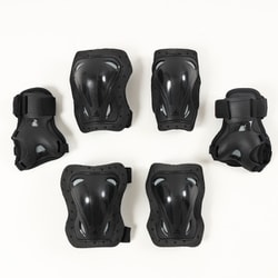 069P0200100XXS BK SKATE GEAR JR 3PACK
