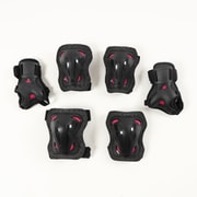スケートギア W 3パック SKATE GEAR W 3 PACK 069P0500219 BLACK/RASPBERRY Sサイズ [プロテクター レディース]