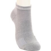 PDC5082 [Clear Beauty Active（クリアビューティ アクティブ） 【RUNNING】すべり止め付き スニーカー丈 スポーツソックス 23-25cm ライトグレー]