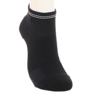 PDC5082 [Clear Beauty Active（クリアビューティ アクティブ） 【RUNNING】すべり止め付き スニーカー丈 スポーツソックス 23-25cm ブラック]