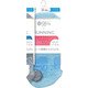 JDC5081 [Clear Beauty Active（クリアビューティ アクティブ） 【RUNNING】すべり止め付き ミドル丈 スポーツソックス 23-25cm サックス]