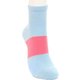 JDC5081 [Clear Beauty Active（クリアビューティ アクティブ） 【RUNNING】すべり止め付き ミドル丈 スポーツソックス 23-25cm スカイブルー]