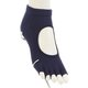 PDC6020 [Clear Beauty Active（クリアビューティ アクティブ） 【YOGA】指先なし 5本指ソックス 甲あきタイプ スニーカー丈 23-25cm ナイトネビー]