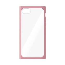PG-20MGT08PK [iPhone SE（第2世代）/8/7/6s/6 4.7インチ用 ガラスタフケース ピンク]