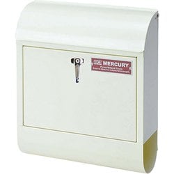 マーキュリー ハンドルロック メールボックス アイボリー MEHAMAIV