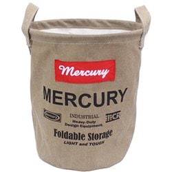 マーキュリー キャンバスバケツ S サンドベージュ MECABUSE