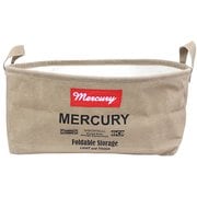 MECAOBME [マーキュリー キャンバスオーバルバケツ M サンドベージュ]