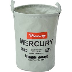 マーキュリー キャンバスバケツ M グレイ MECABUMG