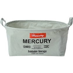 マーキュリー キャンバスオーバルバケツ S グレイ MECAOBSG